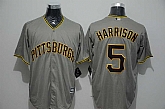 Pittsburgh Pirates #5 Josh Harrison Gray New Cool Base Stitched MLB Jersey,baseball caps,new era cap wholesale,wholesale hats